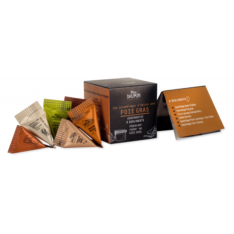 Coffret Assemblages Épices Foie Gras