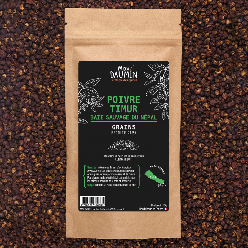 Organic Timur wild pepper