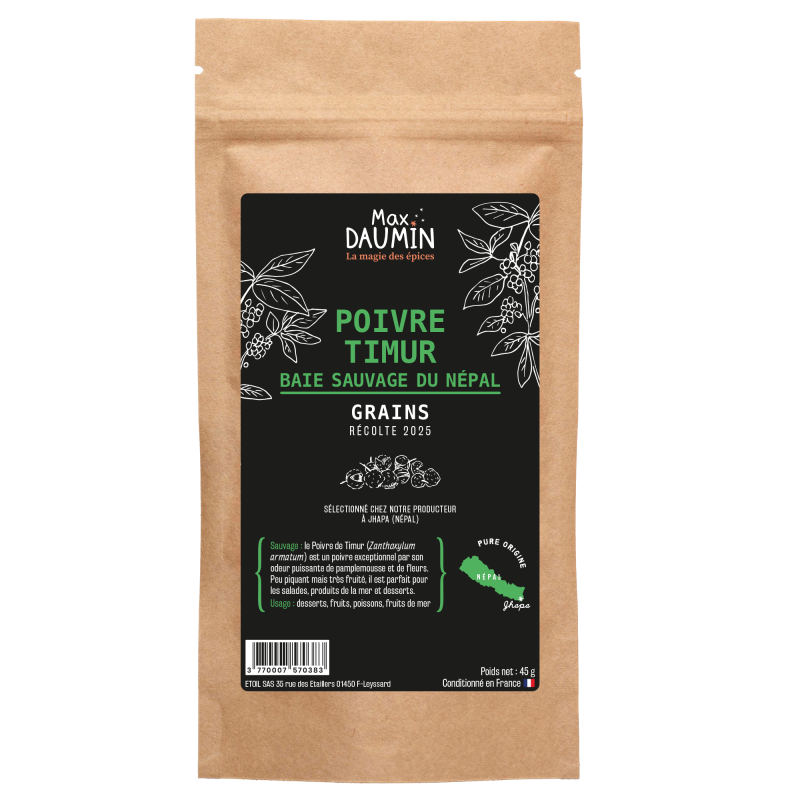 Organic Timur wild pepper