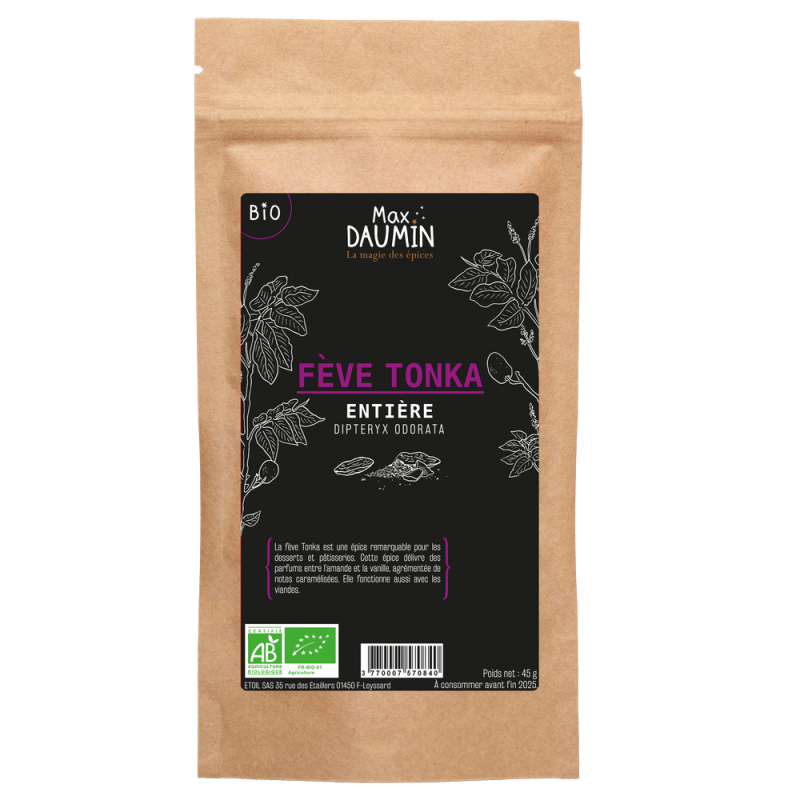 Whole Organic Tonka Bean from Guyana