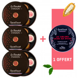 3 Coffrets Chocolat + 1...