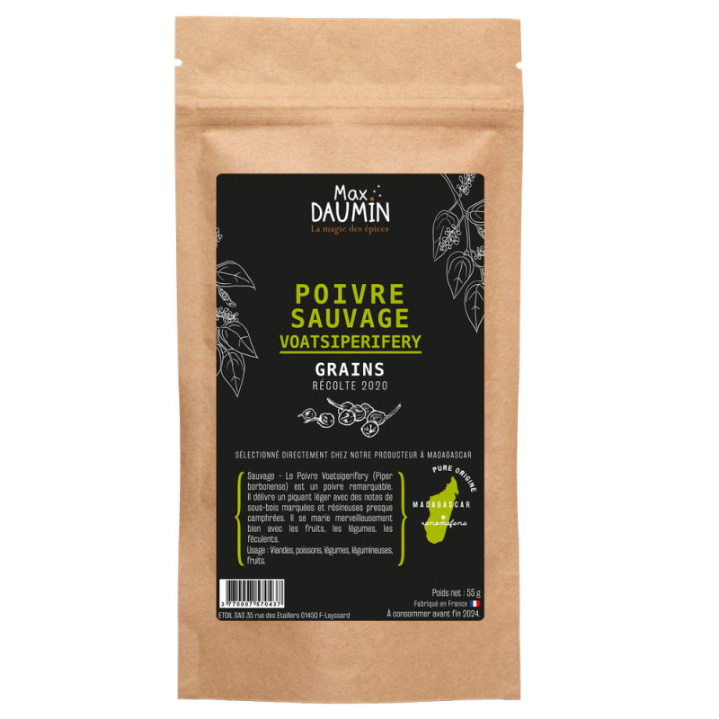 Poivre sauvage Voatsiperifery de Madagascar