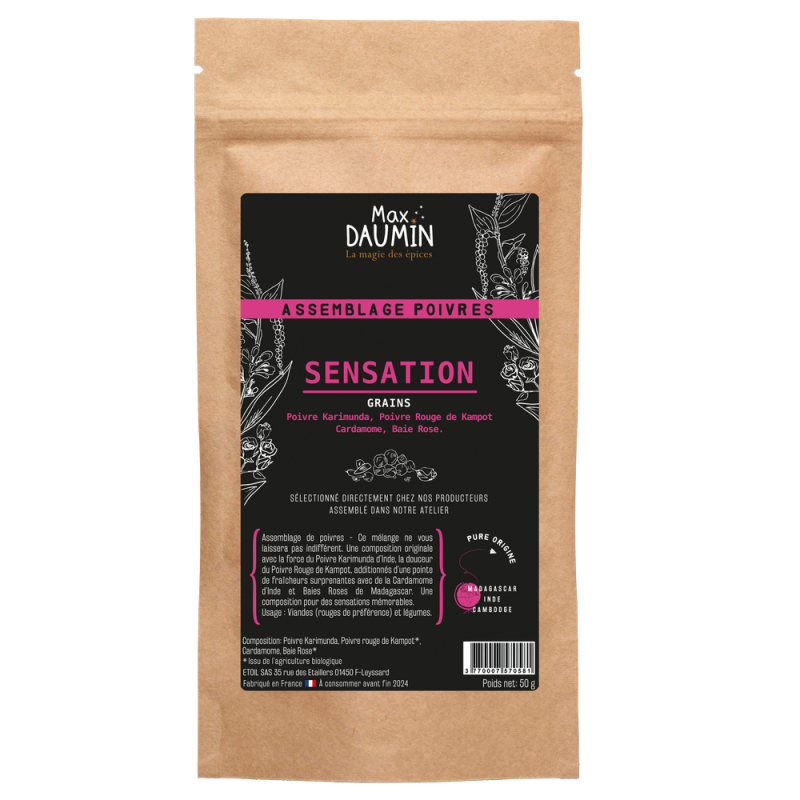Assemblage Poivres - Sensation