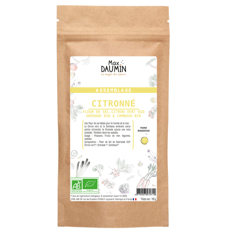 Organic Salt Blend - Lemon