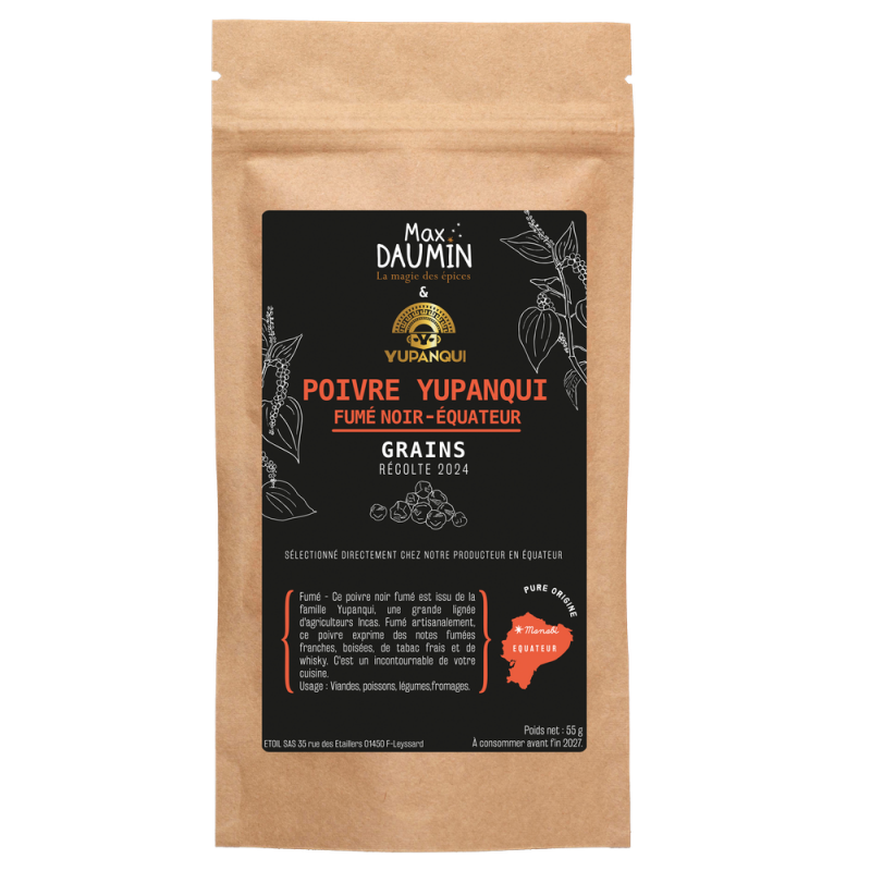 Poivre noir fumé Yupanqui