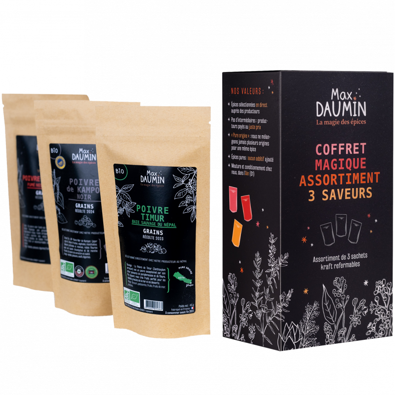 Coffret 3 Saveurs