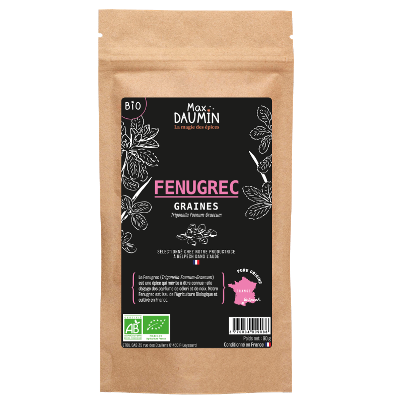 Organic Fenugreek from France