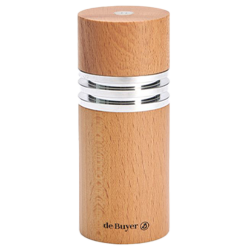 De Buyer Natural Wood Jota Pepper Mill