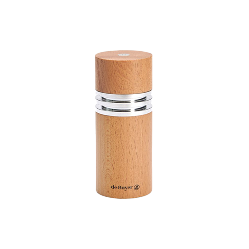 De Buyer Natural Wood Jota Pepper Mill