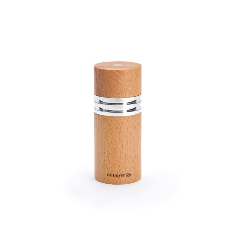 De Buyer Natural Wood Jota Pepper Mill