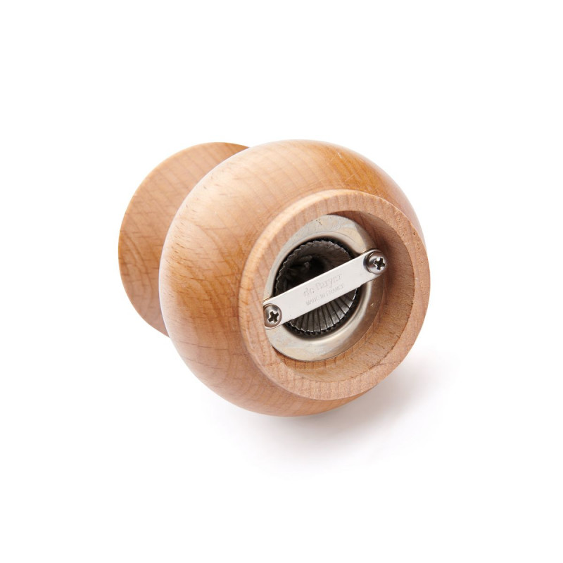 De Buyer Salt Mill Boogie Natural Wood - Steel Mechanism