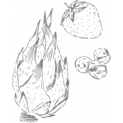 Berlingot Cocoa Dragon Fruit Strawberry Sichuan green