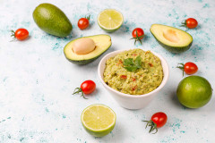 Home made guacamole